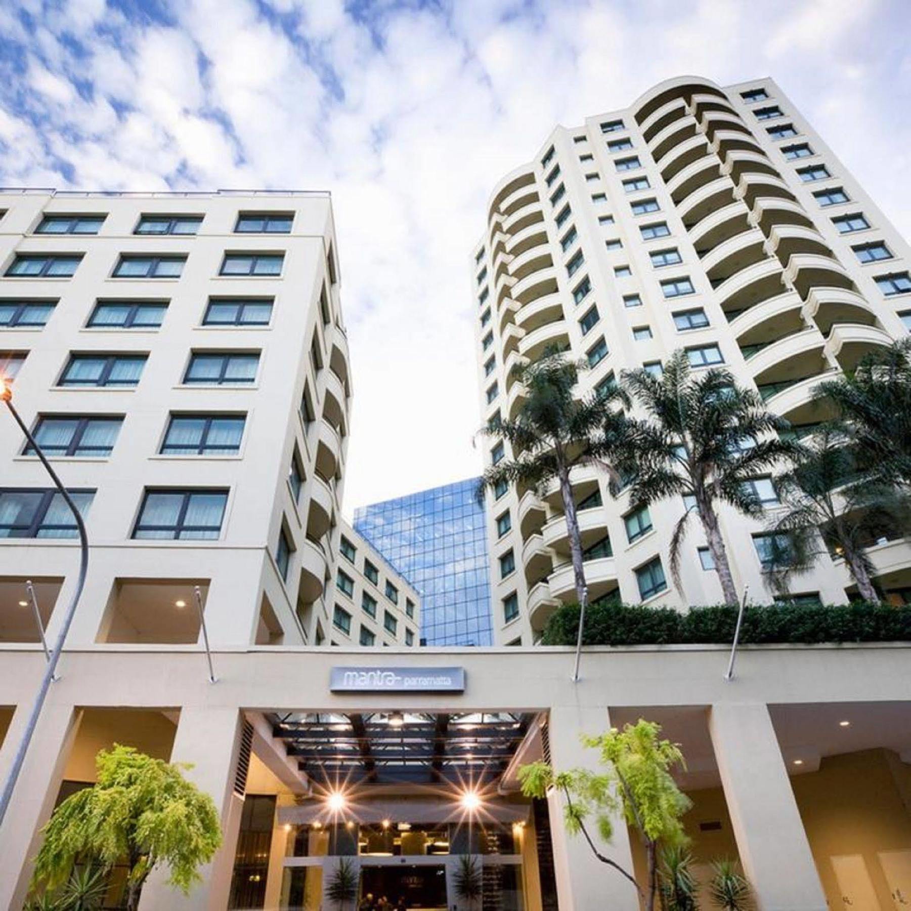 Aparthotel Mantra Parramatta Sídney Exterior foto